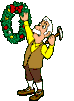 Weihnachtskranznagler